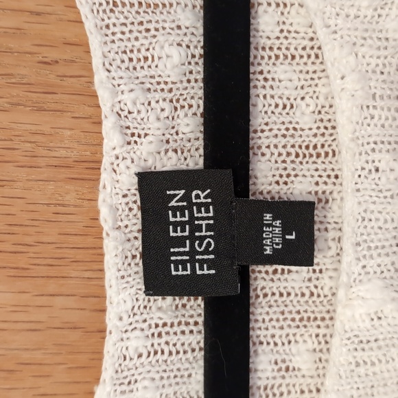 Eileen Fisher open knit sweater - Picture 2 of 3